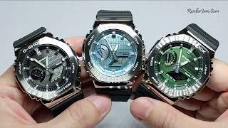 Casio GShock GBM21001A vs Casio GShock GBM2100A1A2 vs Casio GShock GBM2100A1A3 [upl. by Ravaj]