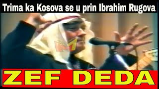 Zef Deda  Ka trima boll Kosova se u prin Ibrahim Rugova 1995 Krrrk Sllobes 🤣 [upl. by Kipper]