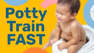 Potty Training In Days Not Weeks 8 Essential Steps to Toilet Train Your Toddler Fast [upl. by Rehpotsirk]