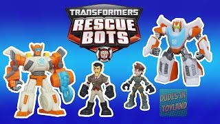 Playskool Heroes Transformers Rescue Bots Blades the Copterbot figure toys videos for boys [upl. by Terbecki]