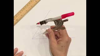 How to trisect an Acute Angle using a compass and a ruler Very close to Ideal Solution [upl. by Bekha]