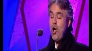 Andrea Bocelli Pour Mon Ame Live on stage in Tuscany [upl. by Atiloj]