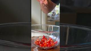 Caprese Pasta Salad 🔥 pastasalad caprese saladrecipe lunchideas [upl. by Tim]