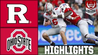 Ohio State Buckeyes vs Rutgers Scarlet Knights  Full Game Highlights [upl. by Itsyrc]