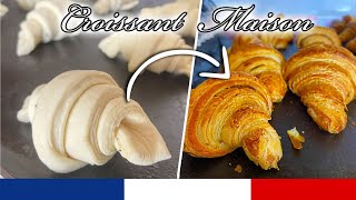 RECETTE CROISSANTS MAISON COMME DES PROFESSIONNELS [upl. by Worsham]