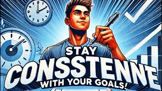 How to Stay Consistent with Your Goals Practical Tips for Success [upl. by Dirgis]