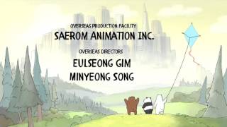 We Bare Bears  End Credits  Version 1 English HD [upl. by Cope]