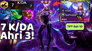 7 KDA Ahri 3e Yakıştı  TFT Set 10 PBE  Nihi TFT [upl. by Dorreg]