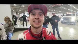 2023 Chili Bowl winner Logan Seavey Post Race Chat [upl. by Fessuoy972]