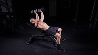 Incline Dumbbell Bench Press [upl. by Nyllaf]