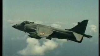 Indian Navy Sea Harriers in action [upl. by Estrella]