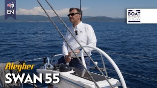 ENG NEW SWAN 55  Sailing Yacht Review  The Boat Show [upl. by Atoked]