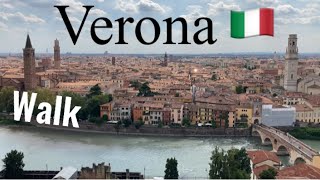 Verona Italy home of Romeo amp Juliet Roman Amphitheatre amp Castel San Pietro walking with views [upl. by Ballman377]