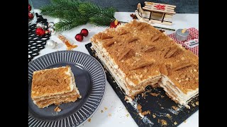 Spekulatius Tiramisu ohne backen I Weihnachtskuchen I Weihnachts Dessert [upl. by Olfe]