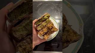 you need to try stuffed dubai chocolate bars dubaichocolate cooking recipes peanutbutter [upl. by Tiffany896]