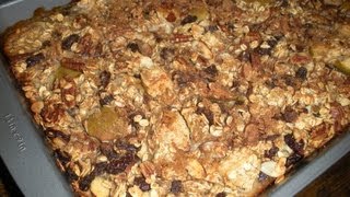 Apple Cinnamon Baked Oatmeal [upl. by Adiaj]