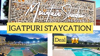 Igatpuri Staycation  Budget resort in Igatpuri  Monsoon☔️ [upl. by Olympium]