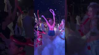 Get ready to light up the night at Parrotel Beach Resort Foam Party 🌌🎉foamparty sharmelsheikh [upl. by Ynez]