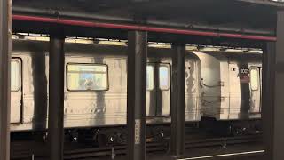 IND Fulton Street Line Euclid Avenue Bound C Local Train at Ralph Avenue [upl. by Odelle288]