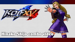 KoF XV Hinako Shijo combo video [upl. by Kreitman]