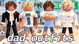 Realistic DAD OUTFITS amp Outfit Codes For Berry Avenue [upl. by Seyler638]