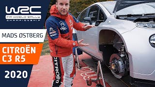 Mads Østberg presenting the CITROËN C3 R5 [upl. by Evilc]