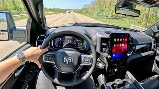 2025 RAM 1500 Crew Cab Laramie 4x4  POV First Driving Impressions [upl. by Mace]