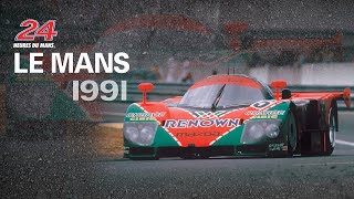 Mazda 787B pure sound 24 Hours of Le Mans 1991 [upl. by Niak]