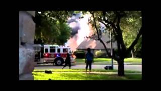 Residential House Fire Backdraft Explosion PreArrival [upl. by Irena649]