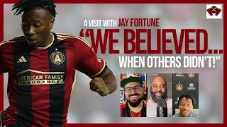 Jay Fortune talks Atlanta Uniteds playoff run beating Lionel Messi and Inter Miami and more [upl. by Brottman]