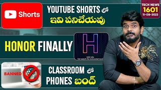 Technews 1601  Honor 90 Maya OS Samsung Tab S9 Whatsapp Youtube Shorts iQOO Service Day Etc [upl. by Lleinnad]