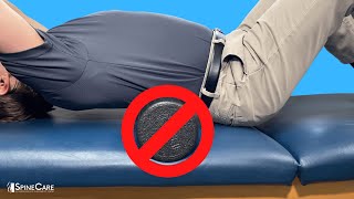 How to SAFELY Foam Roll Your Lower Back [upl. by Ahsenid]