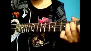 Adrian Pradhan  Birsera Malai Guitar Lesson kripa Unplugged [upl. by Atterahs481]