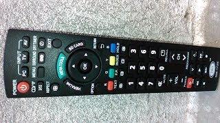 Panasonic Viera TV Remote Universal  Viera Remote N2QAYB000823 [upl. by Libys]