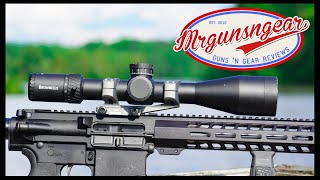 Brownells Match Precision Optic MPO 525x Scope Review [upl. by Idou]