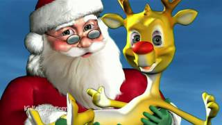 Rudolph the Red Nosed Reindeer Song with Lyrics  Christmas Carol songs 3D Cartoon Animation [upl. by Nazario922]