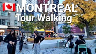 Montreal Quebec Canada Walking Tour [upl. by Yojenitsirk]