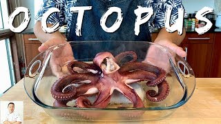 TAKO Octopus Clean and Cook [upl. by Edelsten]