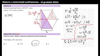 Zad 25 Planimetria Sześciokąt foremny [upl. by Strohl576]