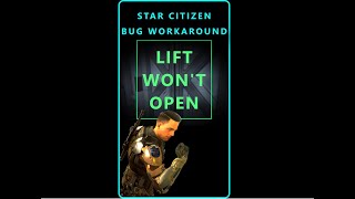 Need to Glitch Thru A Door In Star Citizen Bug Workaround 29 [upl. by Joelynn]