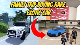 Southwest Florida Roblox l Driving Empire Family Trip Exotic Car RP [upl. by Neliac]