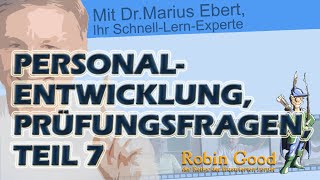 Personalentwicklung Prüfungsfragen Teil 7 [upl. by Laughlin371]