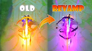 Granger Revamp Legendary Skin VS OLD Skill Effects [upl. by Halford62]