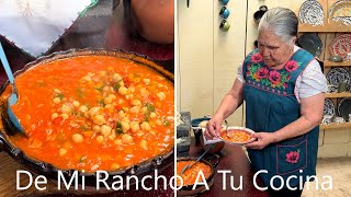 La Autentica Sopa De Garbanzos De Mi Rancho A Tu Cocina [upl. by Ronda]