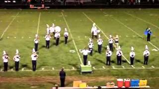 Hillsdale High School Marching Band Performance September 10 2010 [upl. by Glori596]