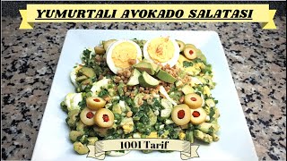 YUMURTALI AVOKADO SALATASI [upl. by Homovec]