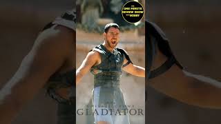 GLADIATOR  The One Minute Review Show spoilerfree moviereview shorts short [upl. by Ycnan]