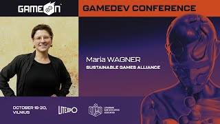 GAMEDEV CONFERENCE Sustainability in Games Industry – Current and Future Requirements [upl. by Aseela]