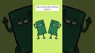 Salary related funny video 🤣viralshorts shorts [upl. by Nnyloj470]