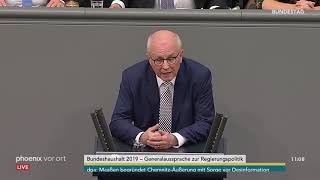 Rede von Volker Kauder zur Regierungspolitik der Bundeskanzlerin am 120918 [upl. by Grieve73]